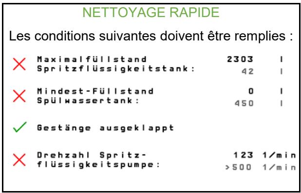 AMAZONE UX 8601 Super - Nettoyage rapide du pulvérisateur vide - 2