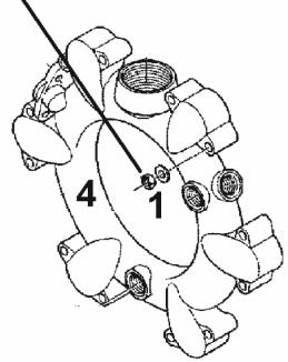 AMAZONE UX 8601 Super - Vérification et remplacement des clapets d'aspiration et de refoulement (opération en atelier) - 2