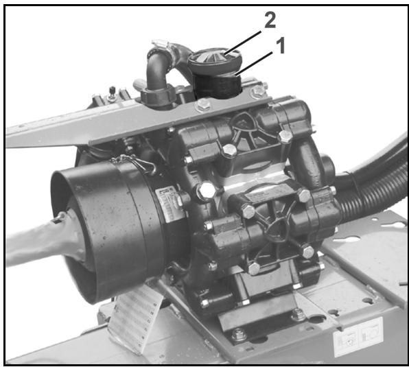 AMAZONE UX 3200 Special - Contrôle du niveau d'huile - 2