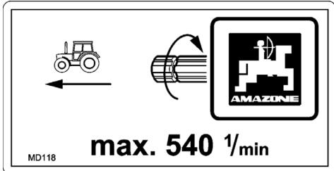 AMAZONE UX 3200 Special - MD 118 - 1