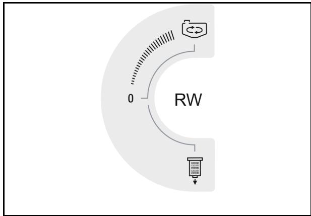 AMAZONE UX 4200Special - RW - Robinet de réglage organe agitatateur / vidange du contrôle sous pression - 1