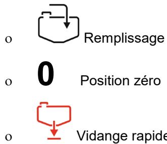 AMAZONE UX 4200Special - RW - Robinet de réglage organe agitatateur / vidange du contrôle sous pression - 2