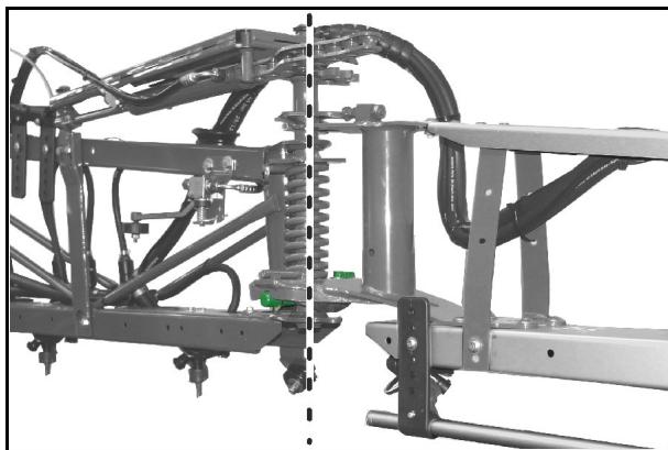 AMAZONE UX 4200Special - Verrouillage des bras extérieurs - 1