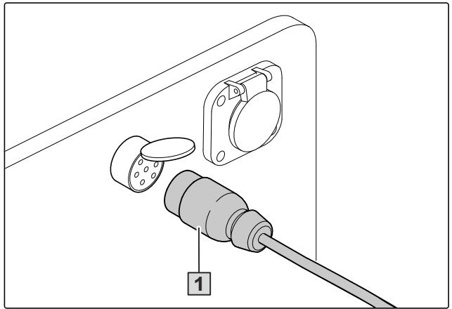 AMAZONE IceTiger - Brancher l'alimentation en tension - 1