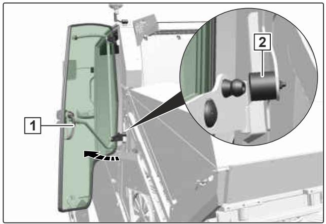AMAZONE Profihopper 1500 SmartLine - Fermer le support de siège - 2