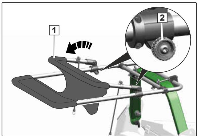 AMAZONE Profihopper 1500 SmartLine - Déposer la bache de protection contre les intempéries - 1