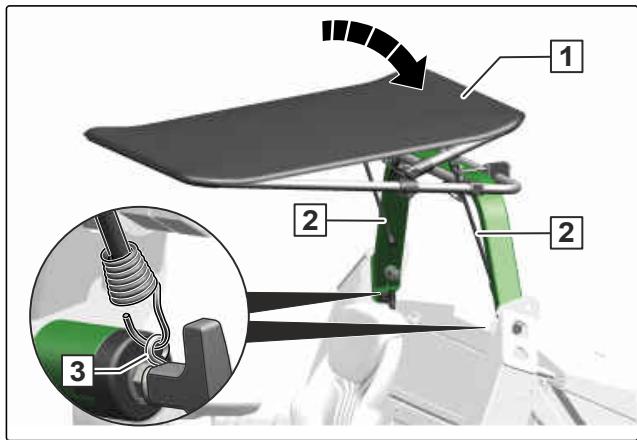 AMAZONE Profihopper 1500 SmartLine - Poser la bâche de protection contre les intempérières - 3
