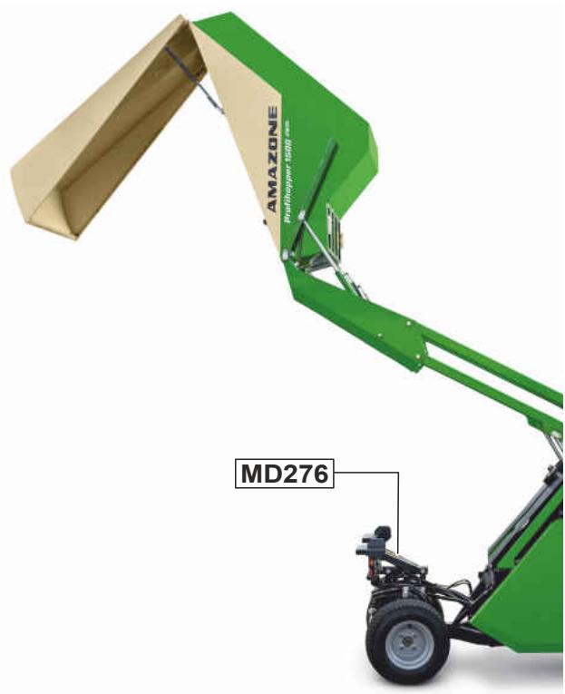AMAZONE Profihopper 1500 SmartLine - Positions des pictogrammes d'advertisement - 4