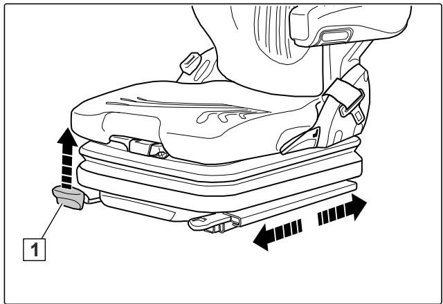 AMAZONE Profihopper 1500 SmartLine - Choiser le réglage longitudinal - 1