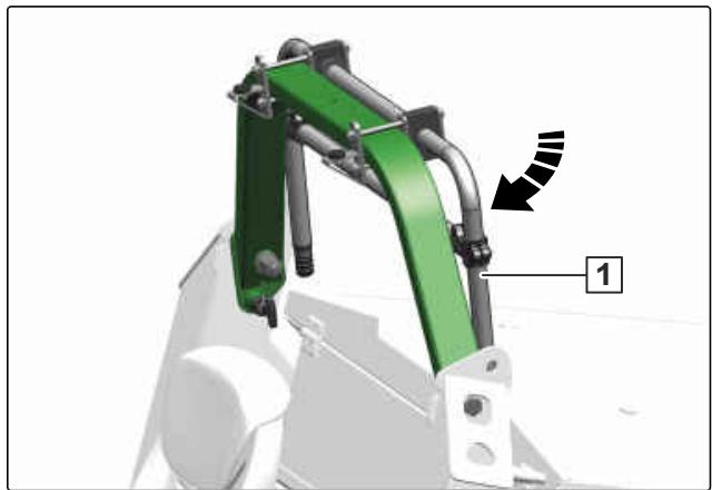 AMAZONE Profihopper 1500 SmartLine - Déposer la bache de protection contre les intempéries - 3