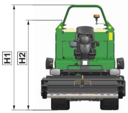 AMAZONE Profihopper 1500 SmartLine - Dimensions sans cabine - 2