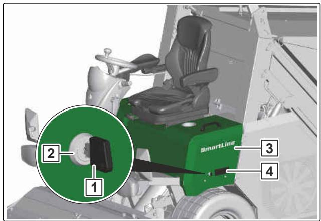 AMAZONE Profihopper 1500 SmartLine - Risque de blessure lié à un vérin à gaz défectueux - 1