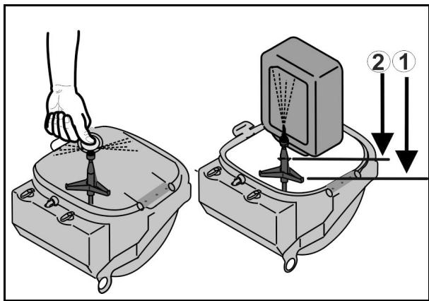 AMAZONE UF 901 - Nettoyer la cuve d'incorporation : - 2