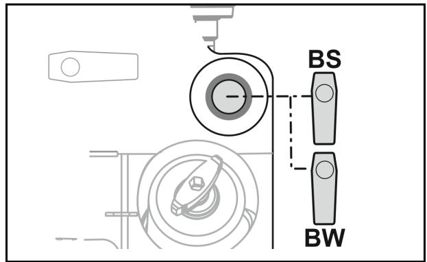 AMAZONE UF 901 - Remplissage du réservoir de liquide de pulverisation / réservoir d'eau de rincege par le raccord de pression - 1