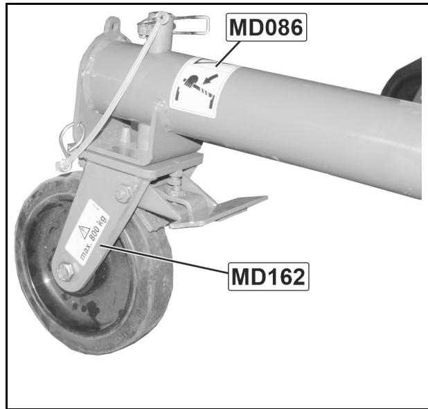 AMAZONE UF 901 - Pictogrammes d'avertissement - 3