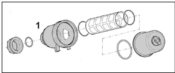 AMAZONE UF 901 - Filtre d'aspiration - 1