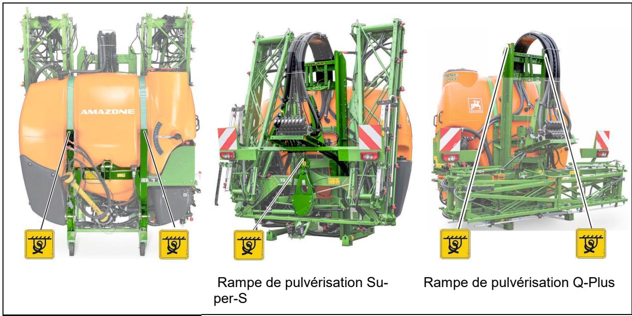 AMAZONE UF 901 - Arrimage de la machine - 1