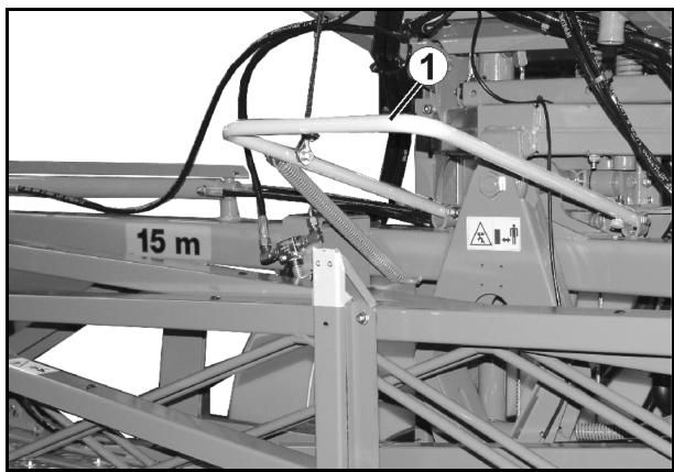 AMAZONE UF 901 - Déverrouillage de la sécurité de transport - 1