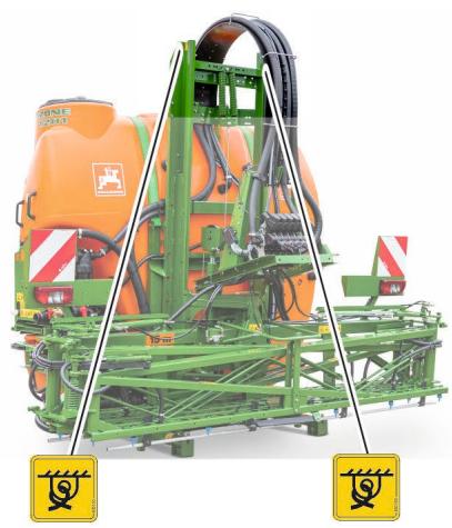 AMAZONE UF 1201 - Arrimage de la machine - 3