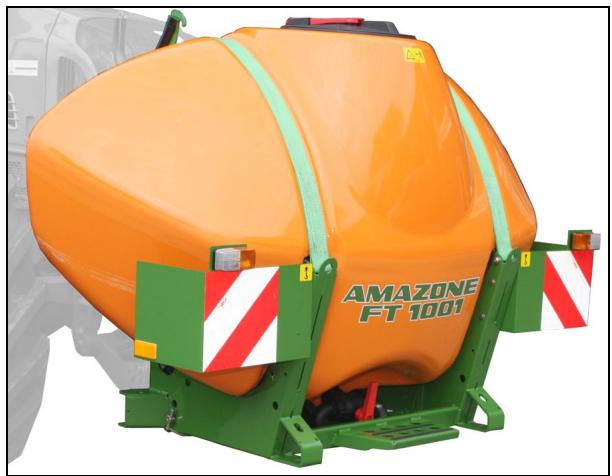 AMAZONE UF 1201 - Trémie frontale FT 1001 (en option) - 1