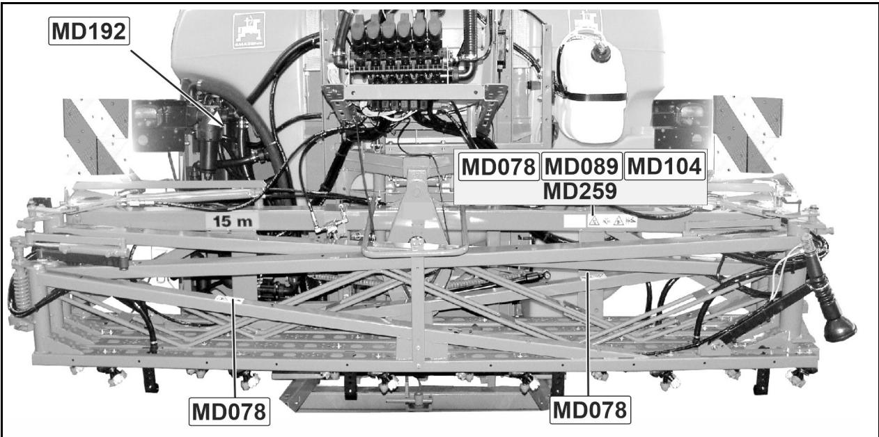 AMAZONE UF 1201 - Ramp de pulverisation Super S - 2
