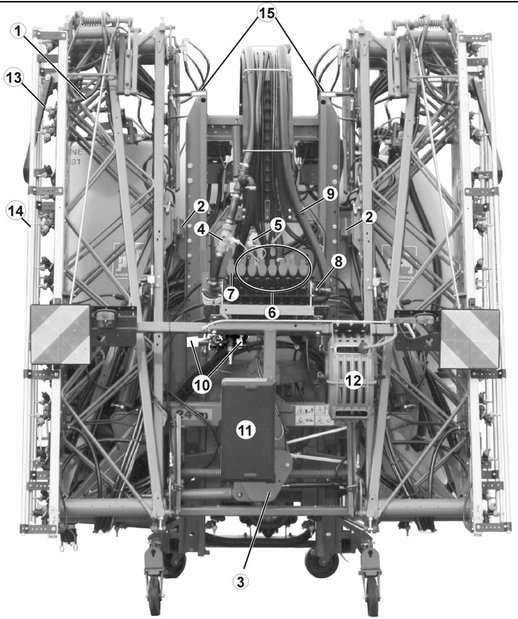 AMAZONE UF 1201 - Rampé de pulvérisation Super S - 1