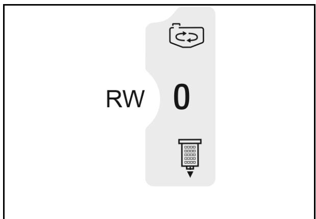 AMAZONE UF 1201 - RW - Robinet de réglage organe agitatateur / vidange du contrôle sous pression - 2