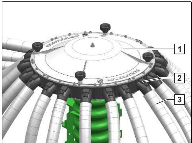 AMAZONE GreenDrill 501-H - Tête de distribution à segment - 1