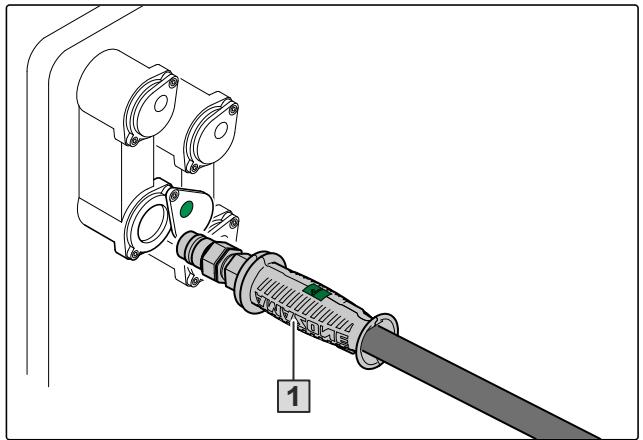 AMAZONE GreenDrill 501-H - Découpler les flexibles hydrauliques - 1