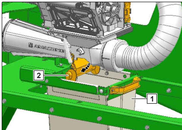 AMAZONE GreenDrill 501-H - Montage du tambour de dosage - 1