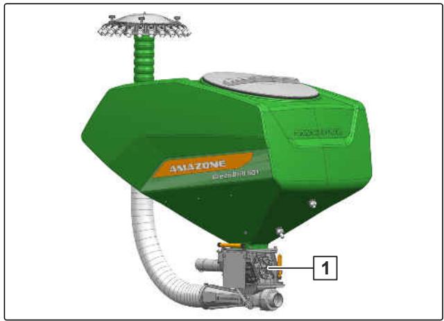 AMAZONE GreenDrill 501-H - Le débit dépend des facteurs suivants : - 1