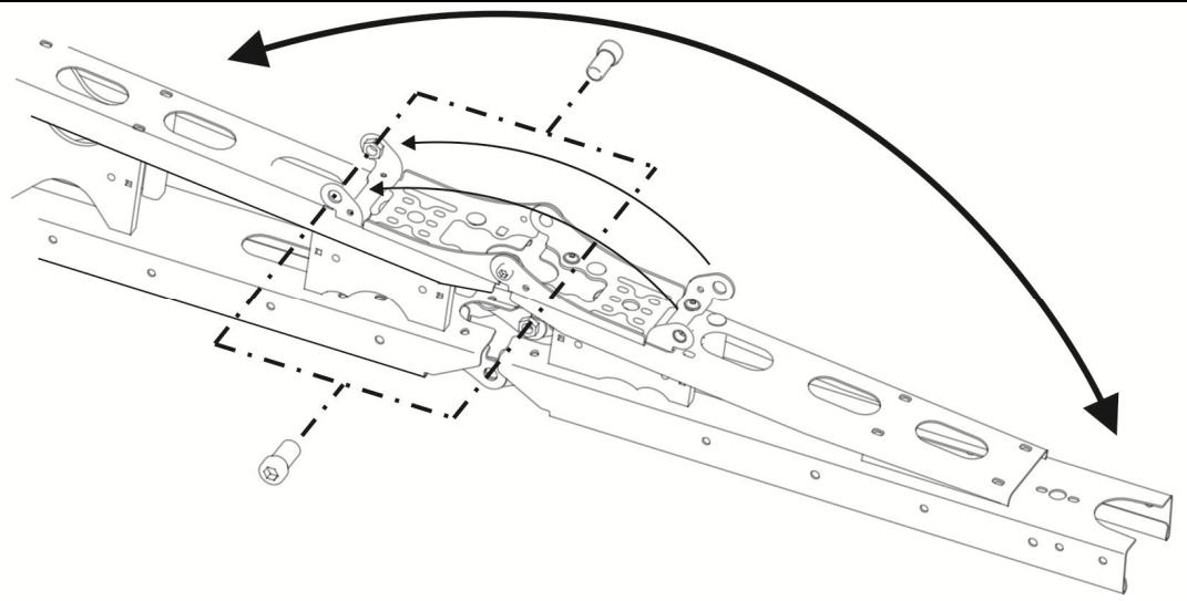 AMAZONE UF 1002 - Articulation de réduction du bras extérieur - 1
