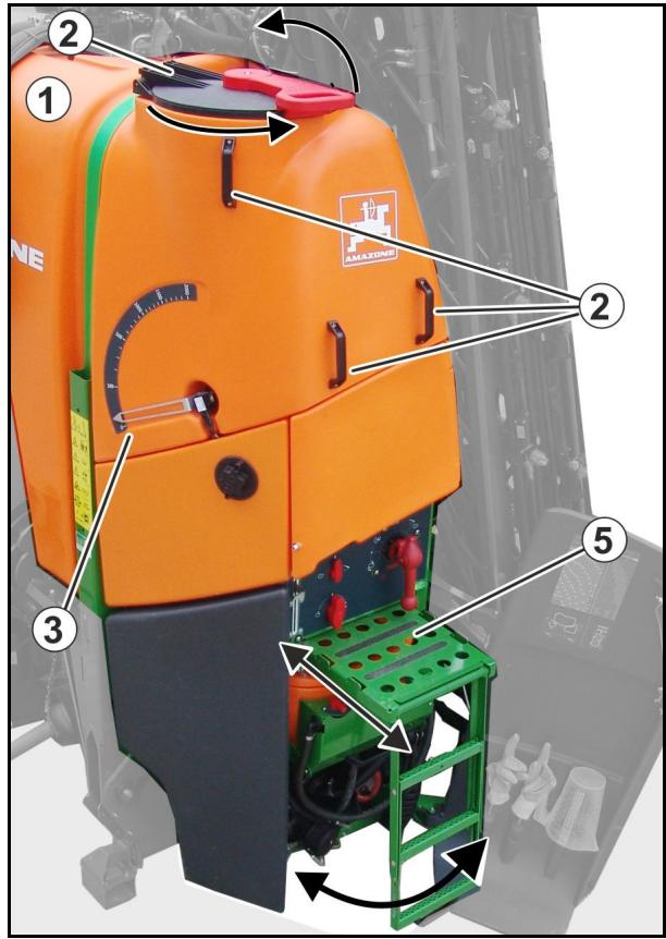 AMAZONE UF 1002 - Couvercle de maintenance - 2