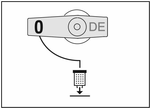 AMAZONE UF 1002 - Robinet sélecteur du filtre sous pression (DE) - 3