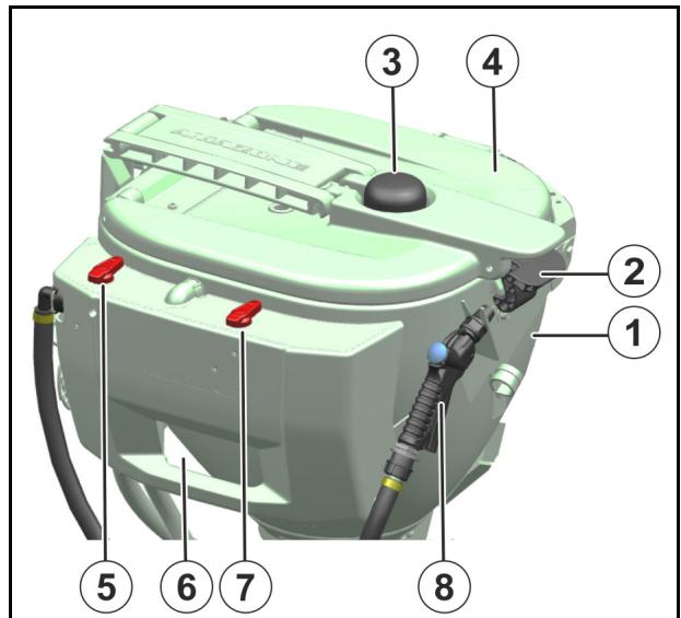 AMAZONE UF 1302 - Cuve d'incorporation - 1