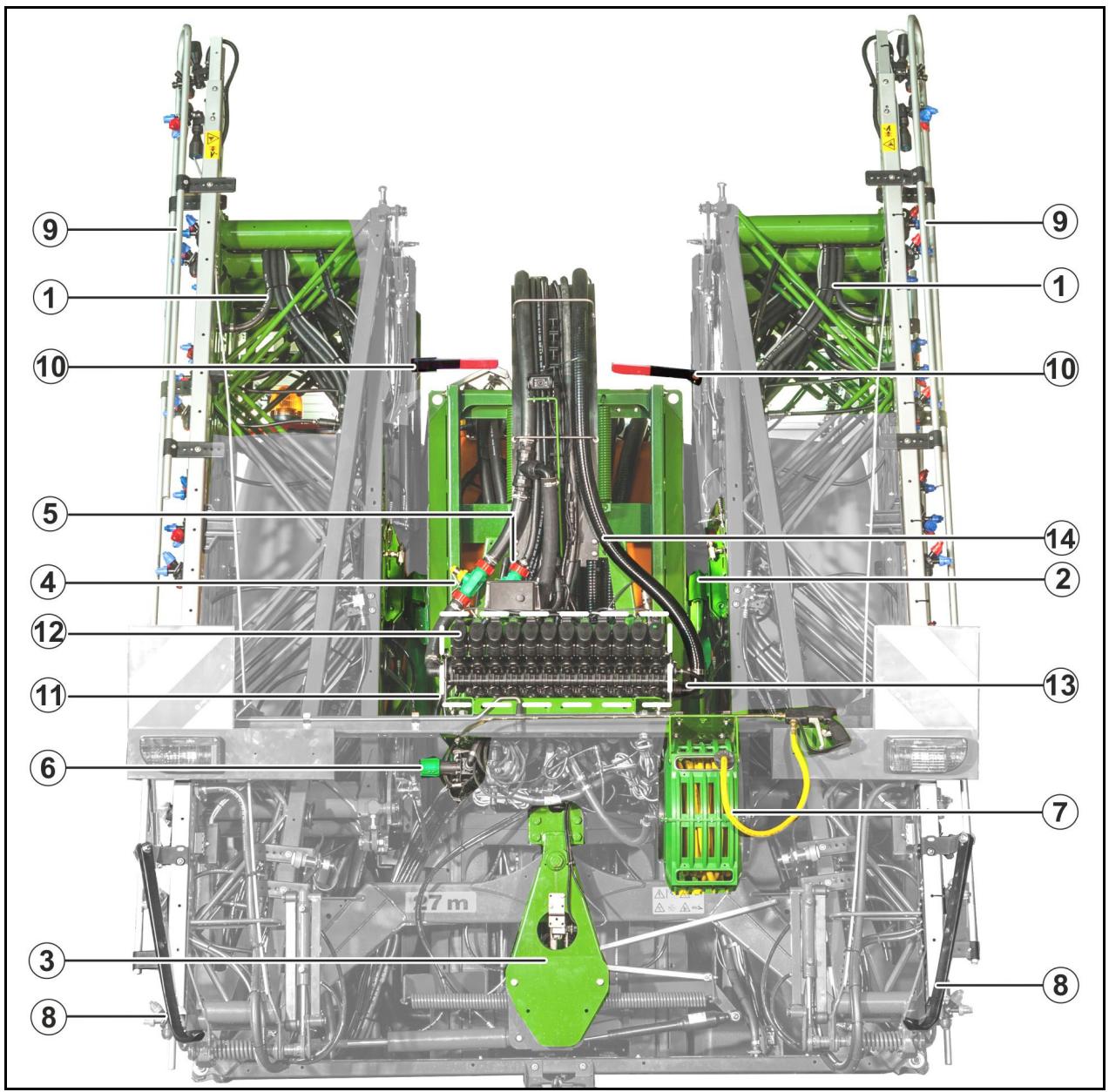 AMAZONE UF 1602 - Vue d'ensemble - rampe super-s - 1