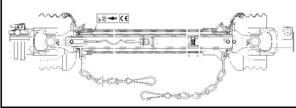 AMAZONE UF 1602 - Arbre à cardan - 2