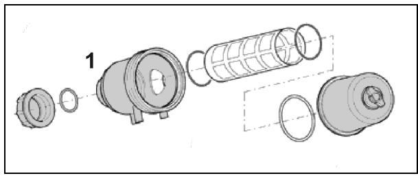 AMAZONE UF 1602 - Filtre d'aspiration - 1