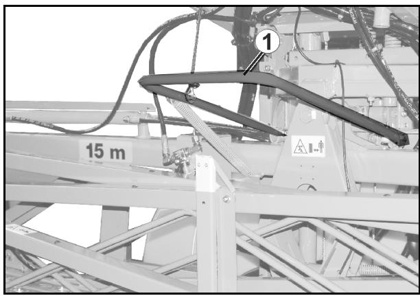 AMAZONE UF 1602 - Déverrouillage de la sécurité de transport - 1