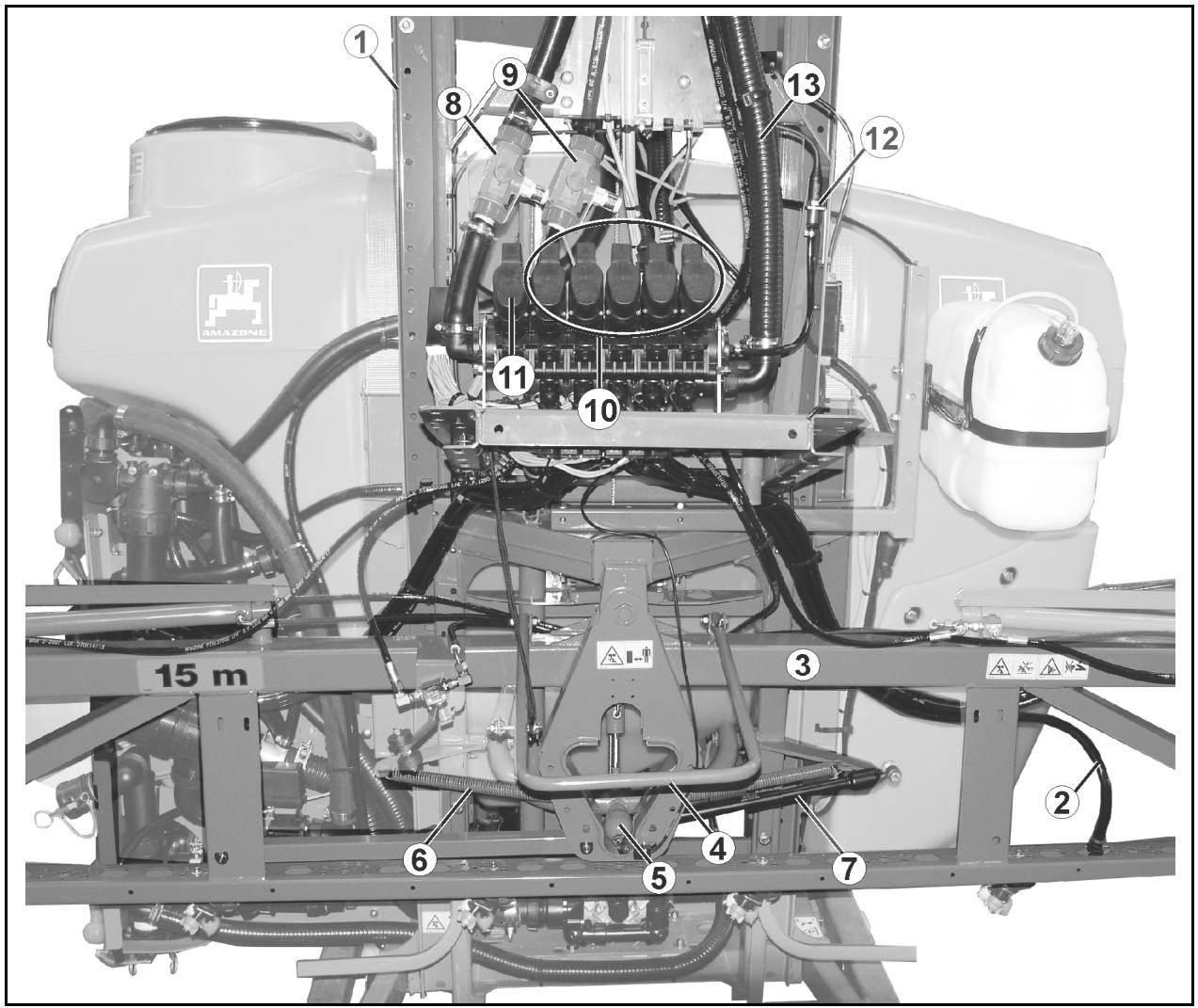 AMAZONE UF 1602 - Rampe de pulvérisation q-plus - 1