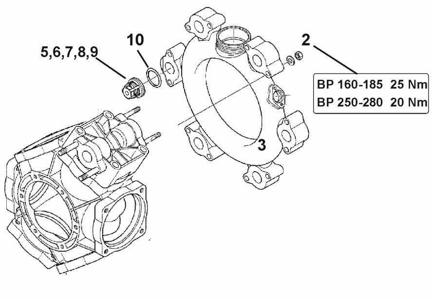 AMAZONE UF 1602 - Vérification et remplacement des clapets d'aspiration et de refoulement - 3