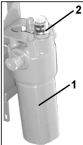 AMAZONE UF 2002 - Dépressuriser d'abord le circuit hydraulique - 1