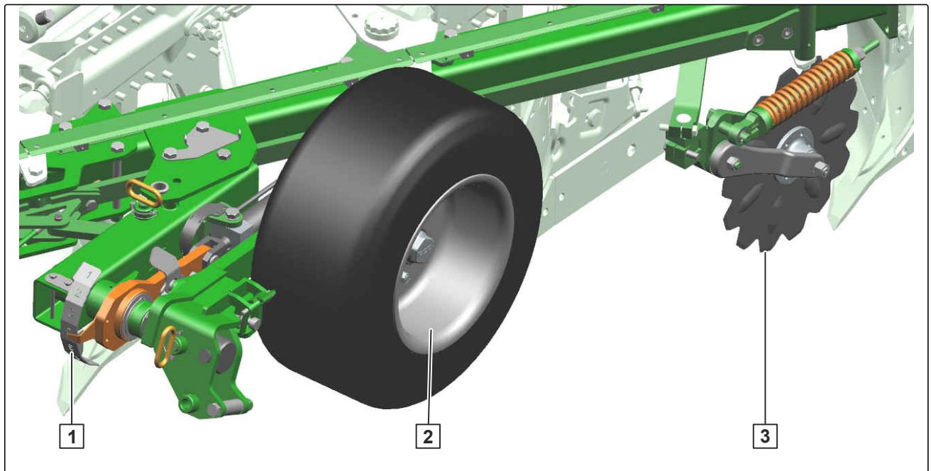 AMAZONE Teres 300 avec roue combinée - Aperçu de la machine - 9