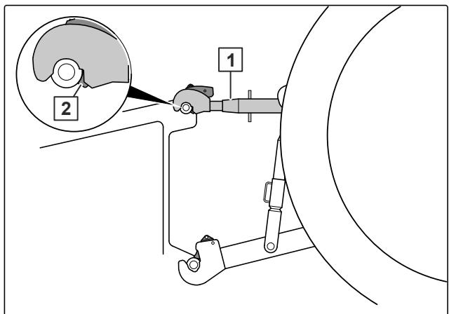 AMAZONE Teres 300 avec roue combinée - Atteler le bras supérieur - 1
