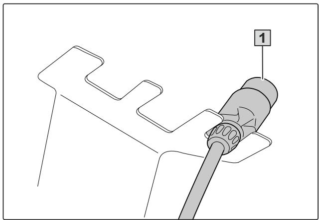 AMAZONE Teres 300 avec roue combinée - Débrancher l'alimentation en tension - 2