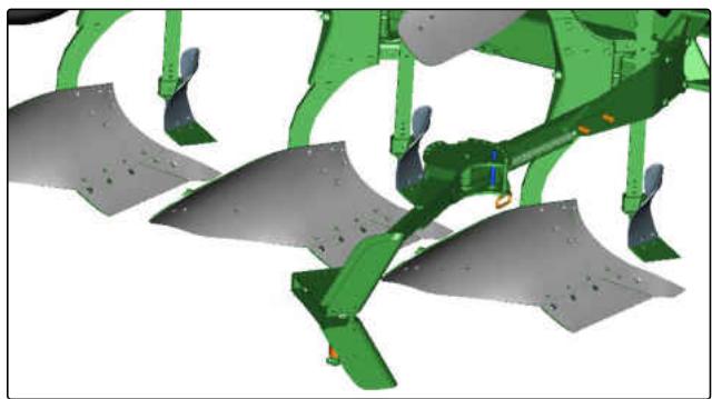 AMAZONE Teres 300 avec roue combinée - Bras du Packer - 2