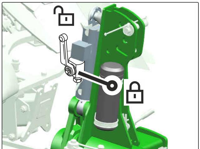 AMAZONE Teres 300 V avec roue combinée - Verrouiller le circuit hydraulique de la roue combinée - 1