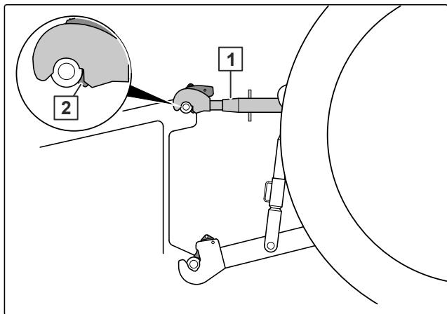 AMAZONE Teres 300 V avec roue combinée - Atteler le bras supérieur - 1