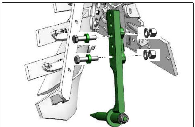 AMAZONE Teres 300 V avec roue combinée - Demonter le pic sous-soleur - 1