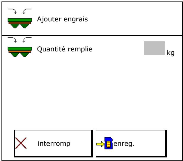 AMAZONE Software ISOBUS pour ZA-TS / ZG-TS - Ajouter de l'engrais - 1